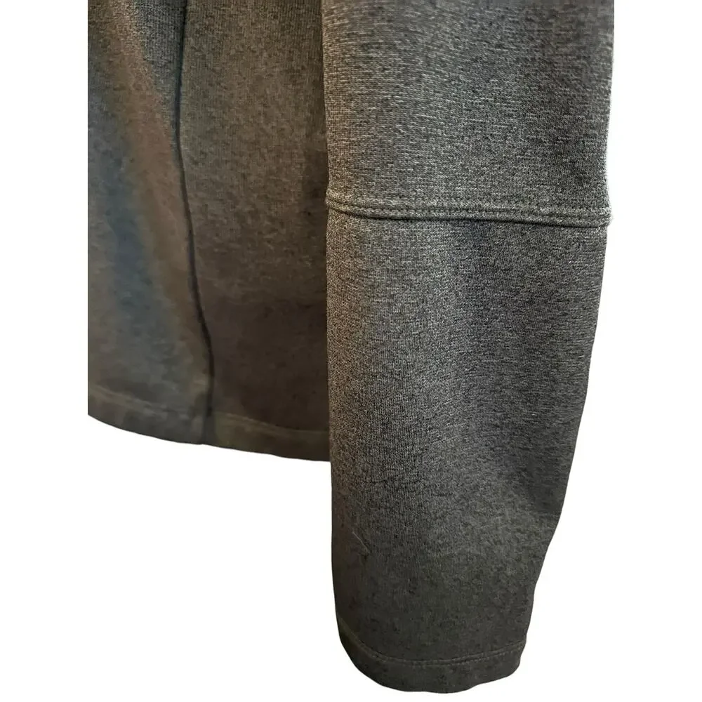 The North Face 1/2 zip jacket . black size large .,
